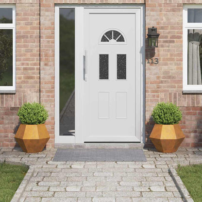 Planteringskärl 2 pcs Rostig 50 x 50 x 40 cm