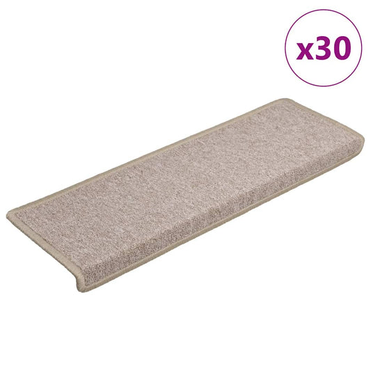 Trappmattor 30 st 65x21x4 cm Taupe