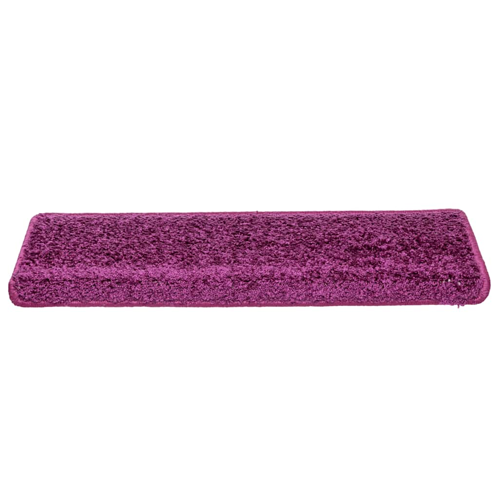 Trappmattor 30 st 65x21x4 cm violett