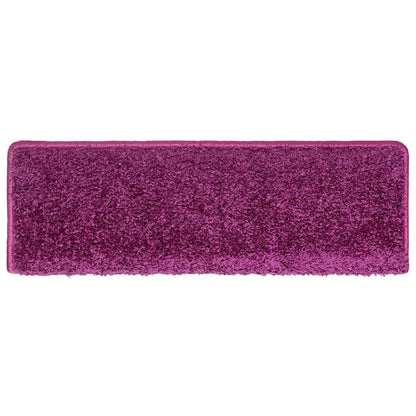 Trappmattor 30 st 65x21x4 cm violett