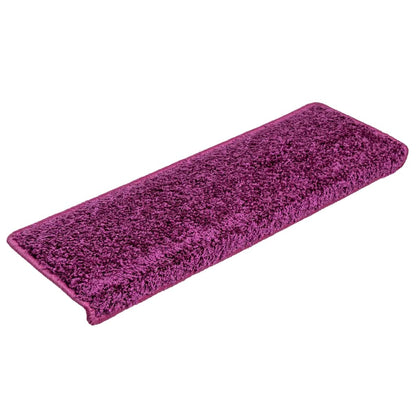 Trappmattor 20 st 65x21x4 cm violett