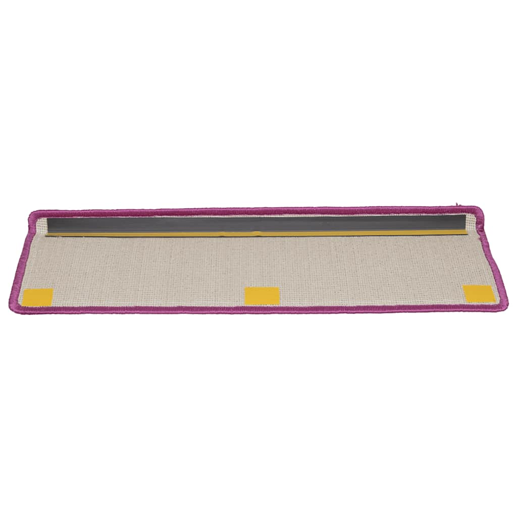 Trappmattor 20 st 65x21x4 cm violett