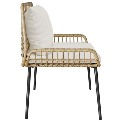 Trädgårdsbänk Brun och Kräm konstrotting