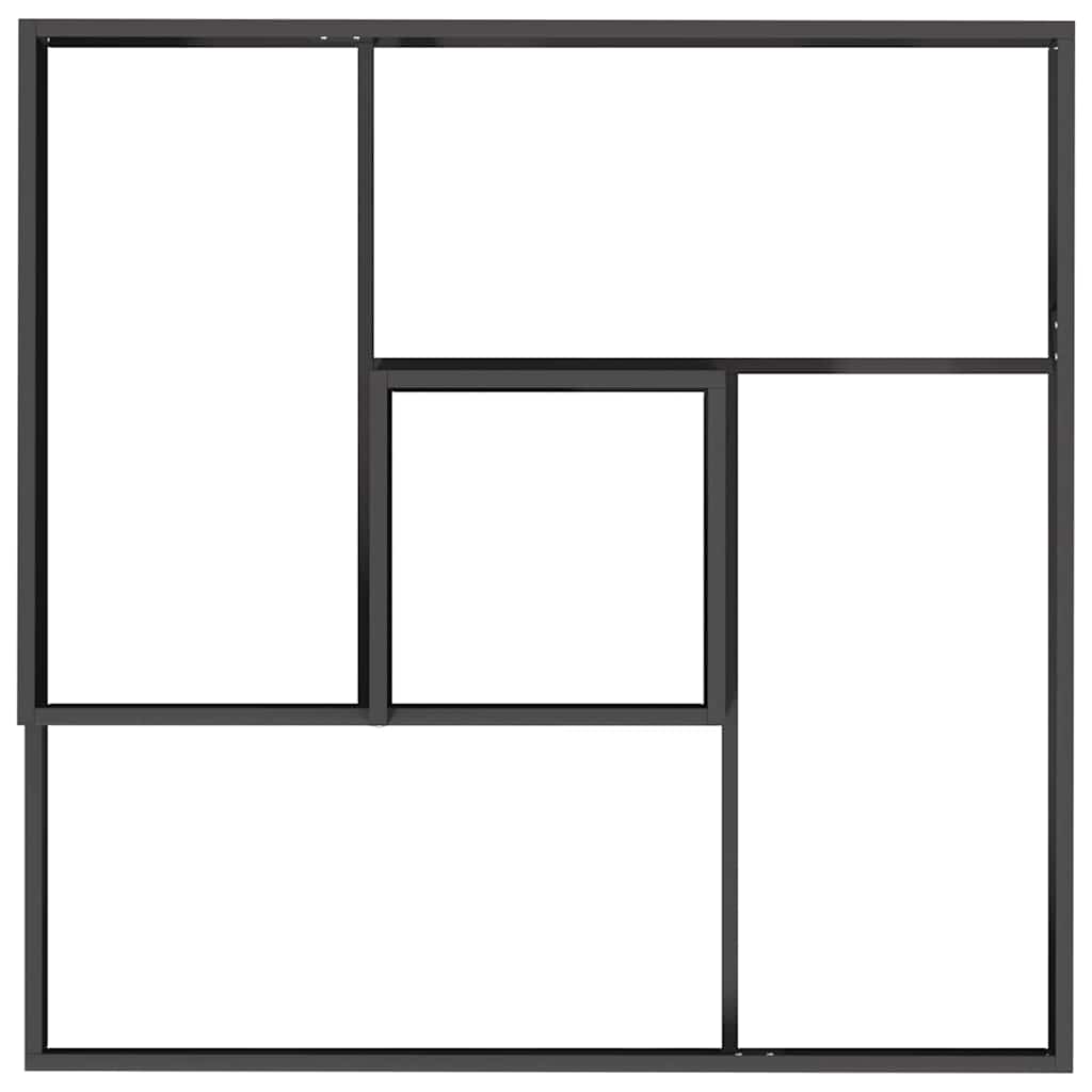 Trädgårdsplanterare Svart 100 x 100 x 50 cm Kallvalsat stål