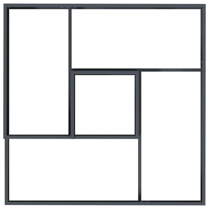 Trädgårdsplanterare Antracit 100 x 100 x 50 cm Kallvalsat stål