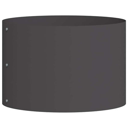 Krukring 5 pcs Svart 30 x 30 x 20 cm Kallvalsat stål