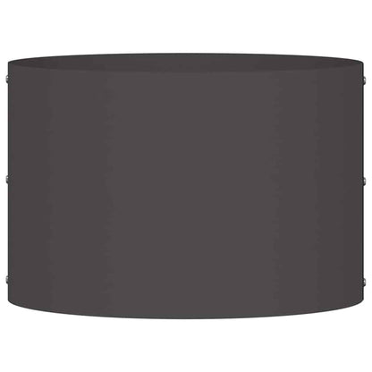 Krukring 5 pcs Svart 30 x 30 x 20 cm Kallvalsat stål