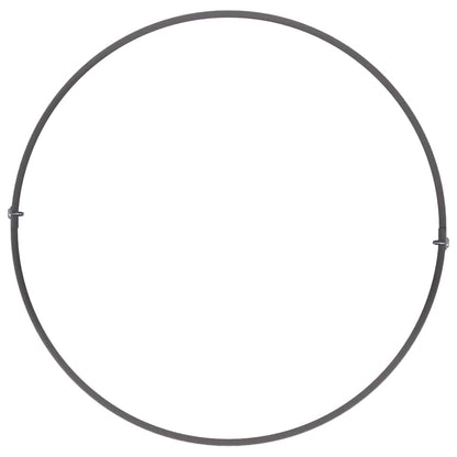 Krukring 5 pcs Svart 30 x 30 x 20 cm Kallvalsat stål