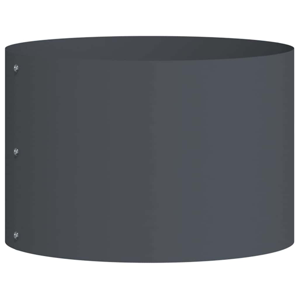 Krukring Antracit 30 x 30 x 20 cm Kallvalsat stål