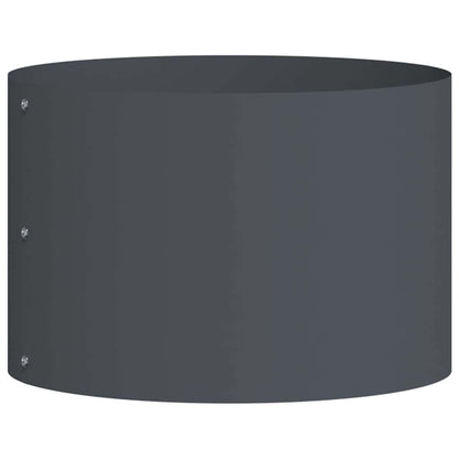 Krukring Antracit 30 x 30 x 20 cm Kallvalsat stål