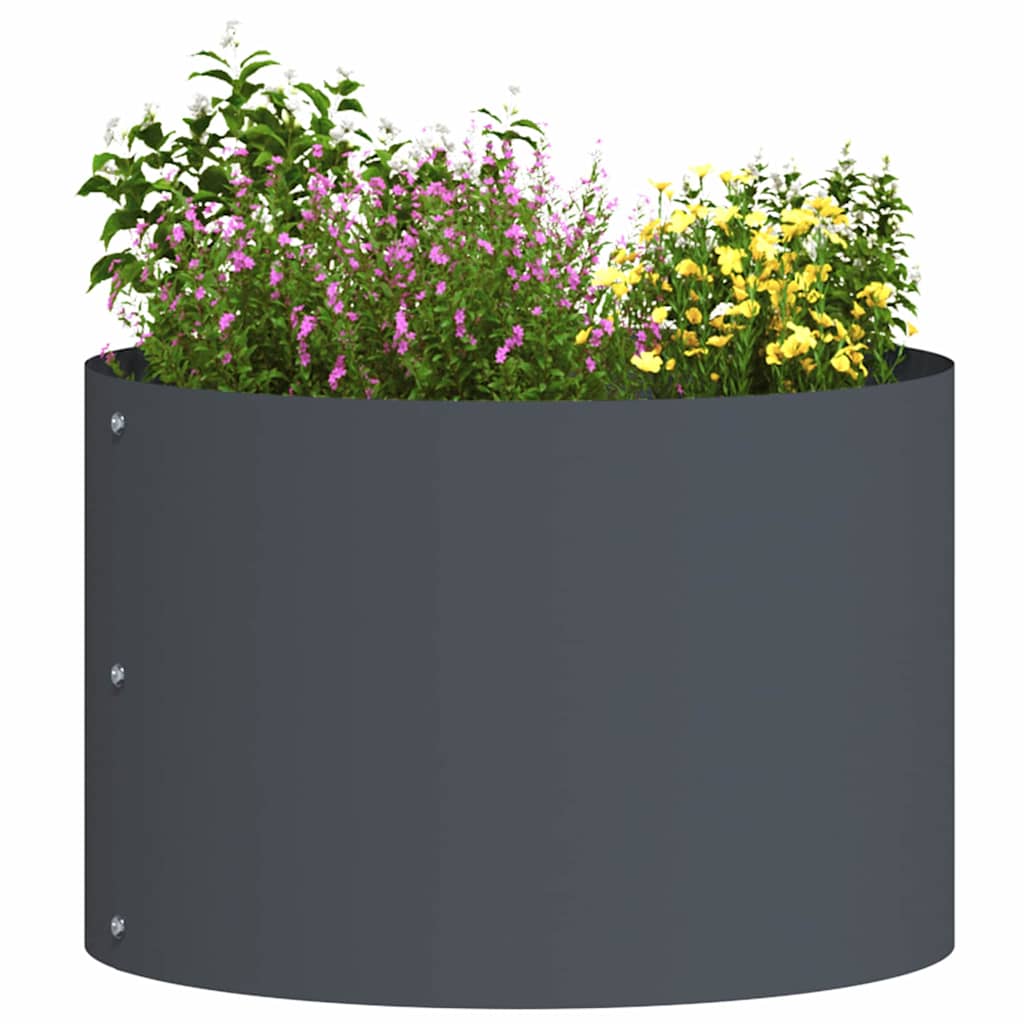 Krukring Antracit 30 x 30 x 20 cm Kallvalsat stål