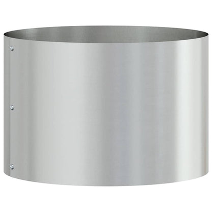 Krukring Silver 30 x 30 x 20 cm Galvaniserat Stål