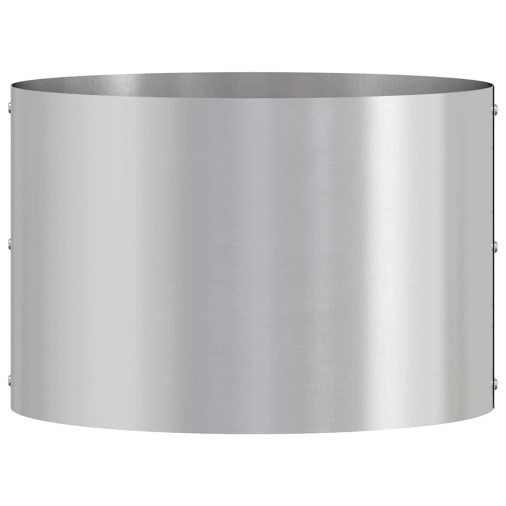 Krukring Silver 30 x 30 x 20 cm Galvaniserat Stål