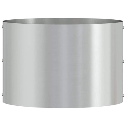 Krukring Silver 30 x 30 x 20 cm Galvaniserat Stål