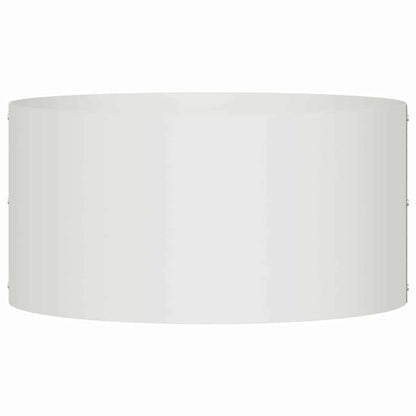 Krukring Vit 40 x 40 x 20 cm Kallvalsat stål