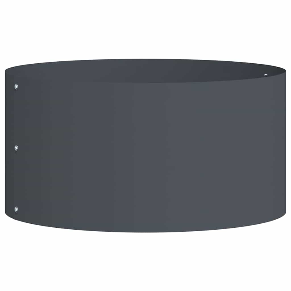 Krukring Antracit 40 x 40 x 20 cm Kallvalsat stål