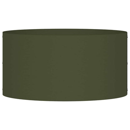 Krukring Olivgrön 40 x 40 x 20 cm Kallvalsat stål