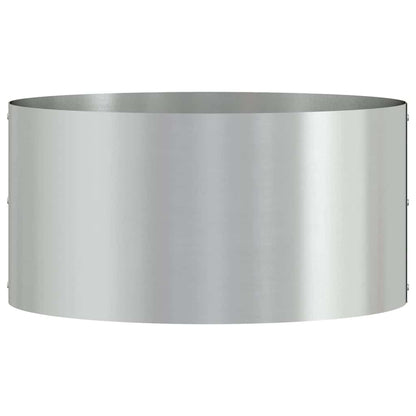 Krukring Silver 40 x 40 x 20 cm Galvaniserat Stål