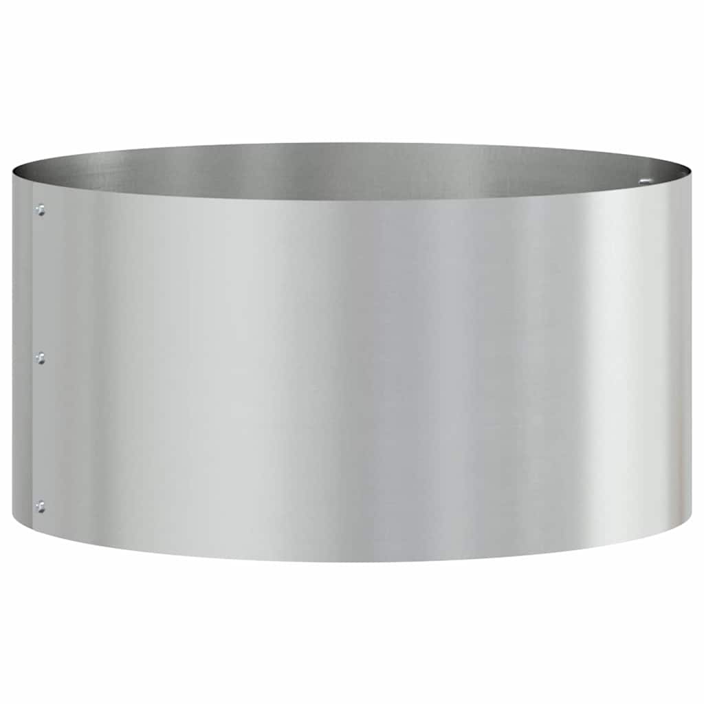 Krukring 5 pcs Silver 40 x 40 x 20 cm Galvaniserat Stål