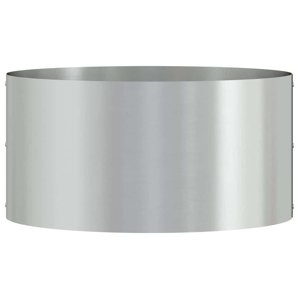 Krukring 5 pcs Silver 40 x 40 x 20 cm Galvaniserat Stål