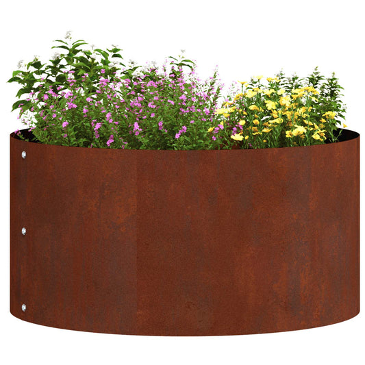 Krukring 5 pcs Brun 40 x 40 x 20 cm Väderbeständig stål