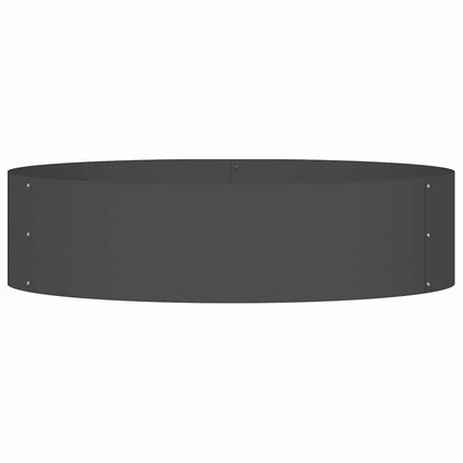 Krukring Svart 80 x 80 x 20 cm Kallvalsat stål