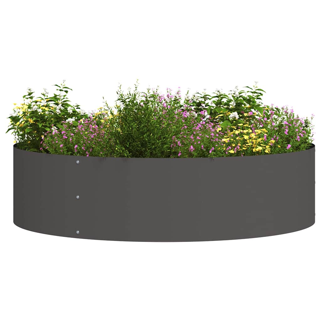 Krukring Svart 80 x 80 x 20 cm Kallvalsat stål