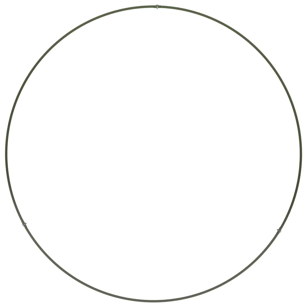 Krukring Olivgrön 80 x 80 x 20 cm Kallvalsat stål