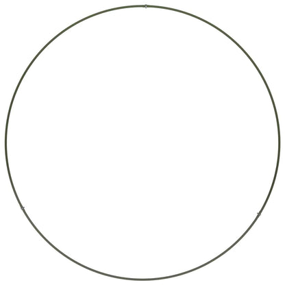 Krukring Olivgrön 80 x 80 x 20 cm Kallvalsat stål