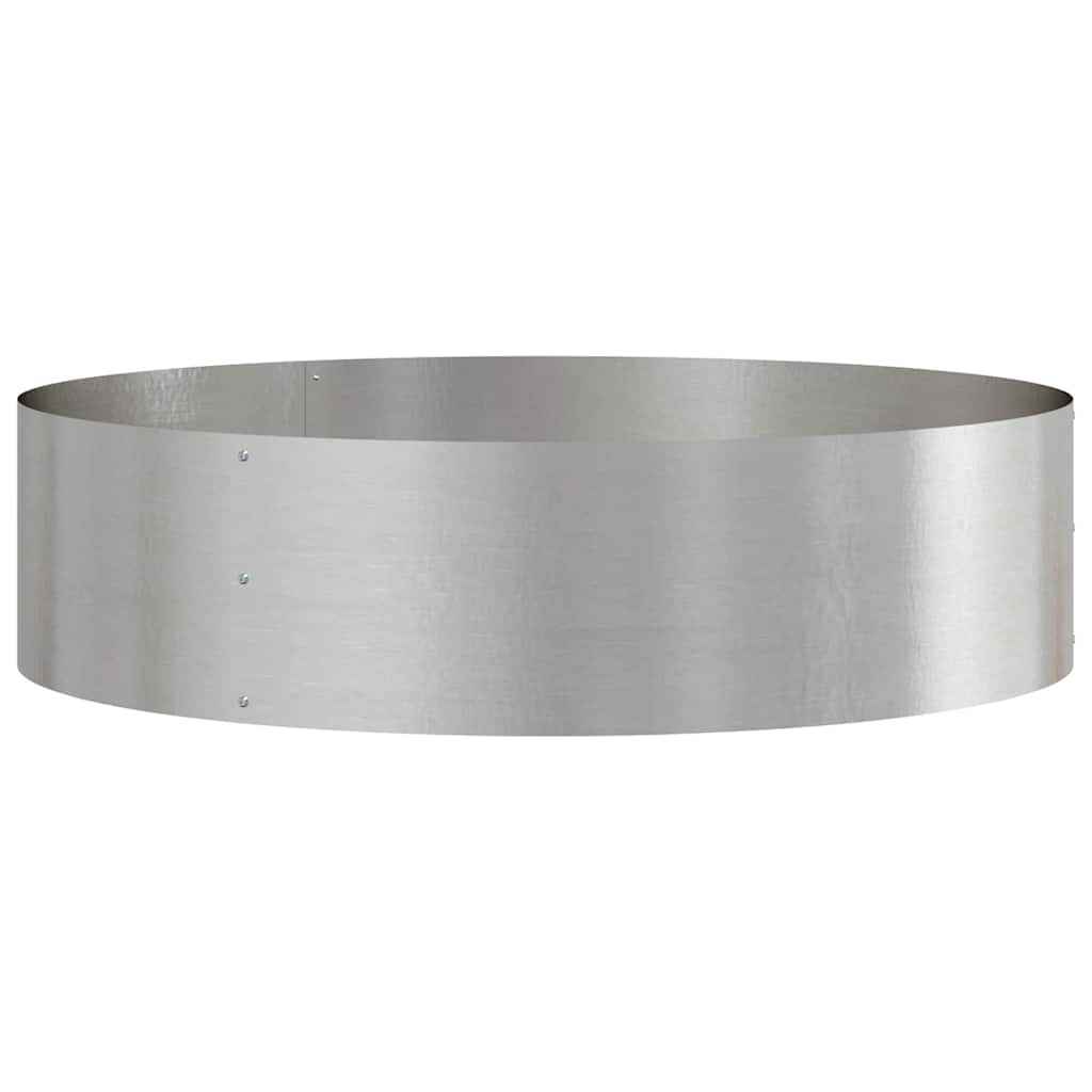 Krukring Silver 80 x 80 x 20 cm Rostfritt stål