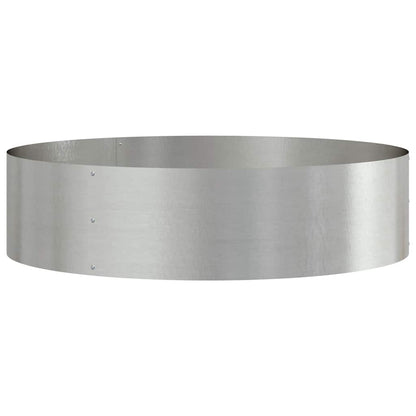 Krukring Silver 80 x 80 x 20 cm Rostfritt stål