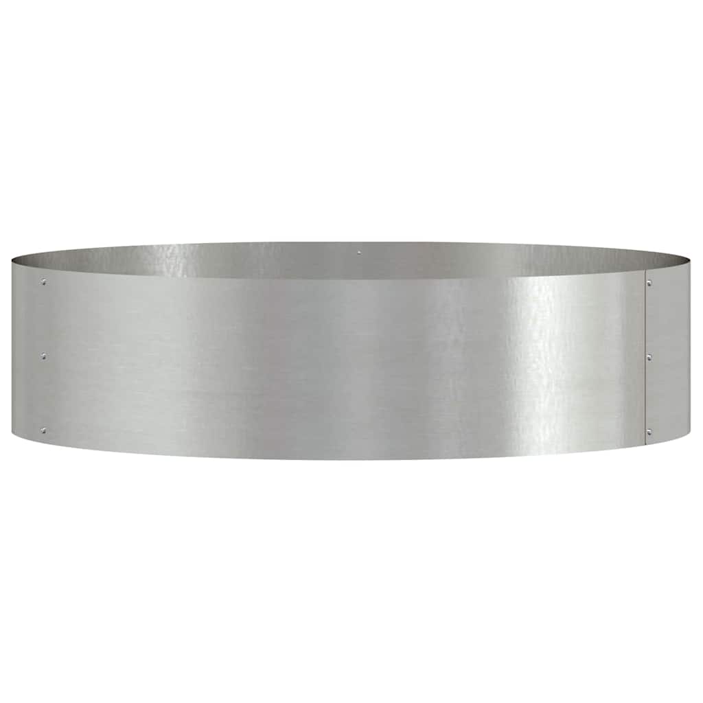 Krukring Silver 80 x 80 x 20 cm Rostfritt stål