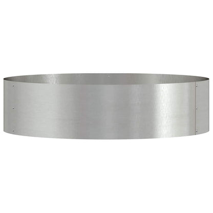 Krukring Silver 80 x 80 x 20 cm Rostfritt stål