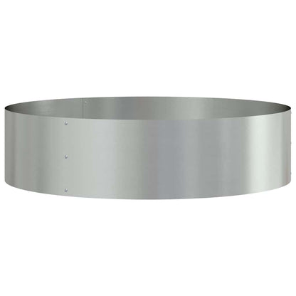 Krukring Silver 80 x 80 x 20 cm Galvaniserat Stål