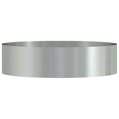 Krukring Silver 80 x 80 x 20 cm Galvaniserat Stål