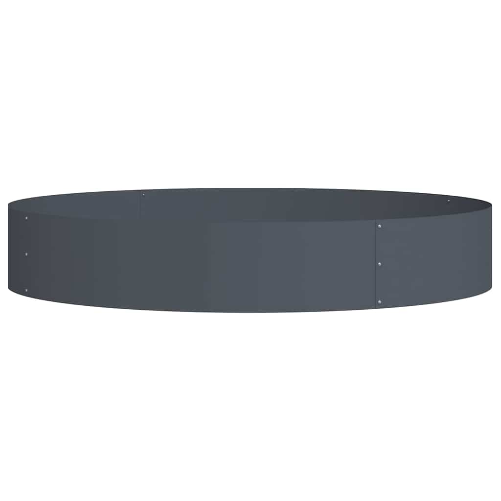 Krukring 5 pcs Antracit 120 x 120 x 20 cm Kallvalsat stål