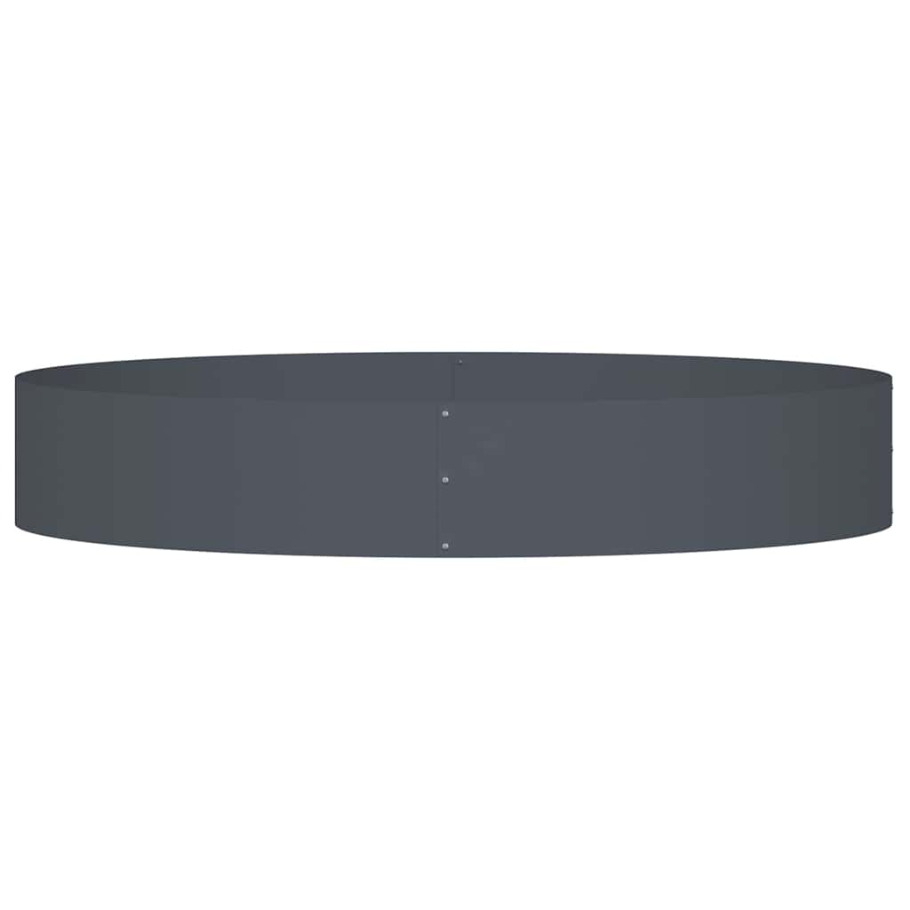 Krukring 5 pcs Antracit 120 x 120 x 20 cm Kallvalsat stål