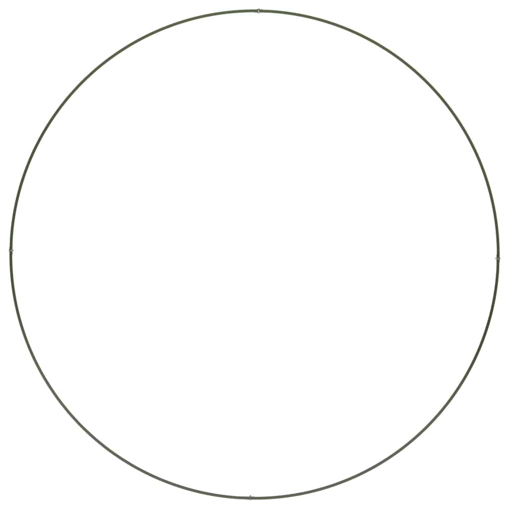 Krukring Olivgrön 120 x 120 x 20 cm Kallvalsat stål