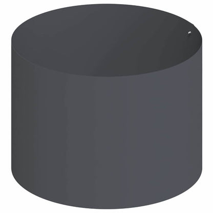 Trädgårdsplanterare Antracit 90 x 90 x 20 cm Kallvalsat stål