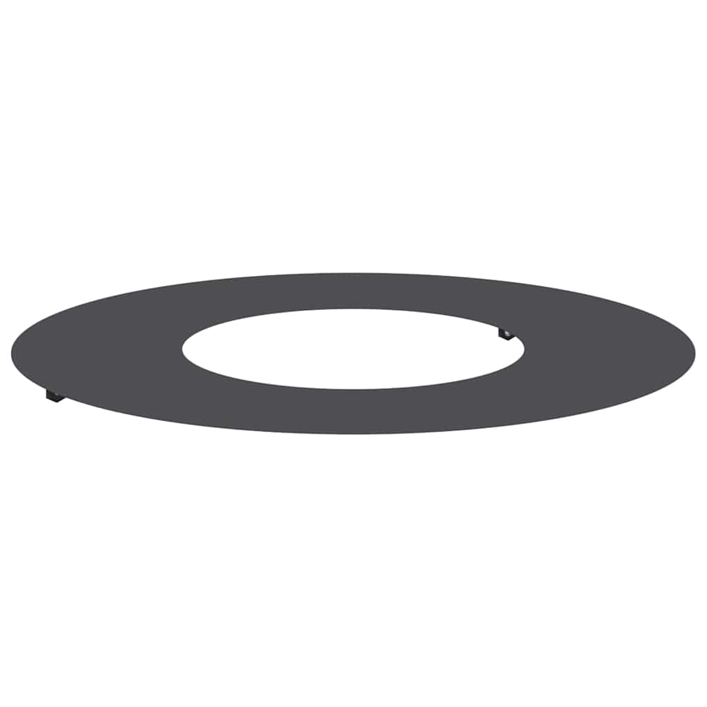 lämplig för Flat trädring Svart Ø30 / 60 cm Stål