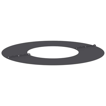 lämplig för Flat trädring Svart Ø30 / 60 cm Stål