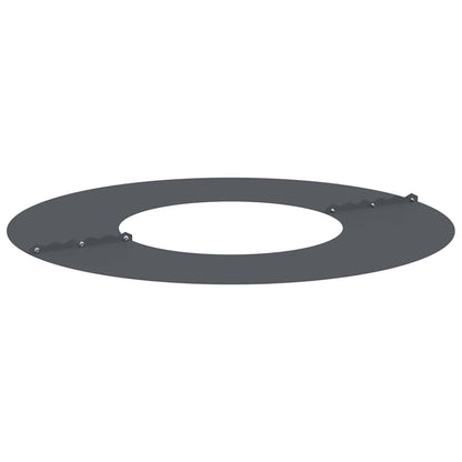 lämplig för Flat trädring Antracit Ø30 / 60 cm Stål