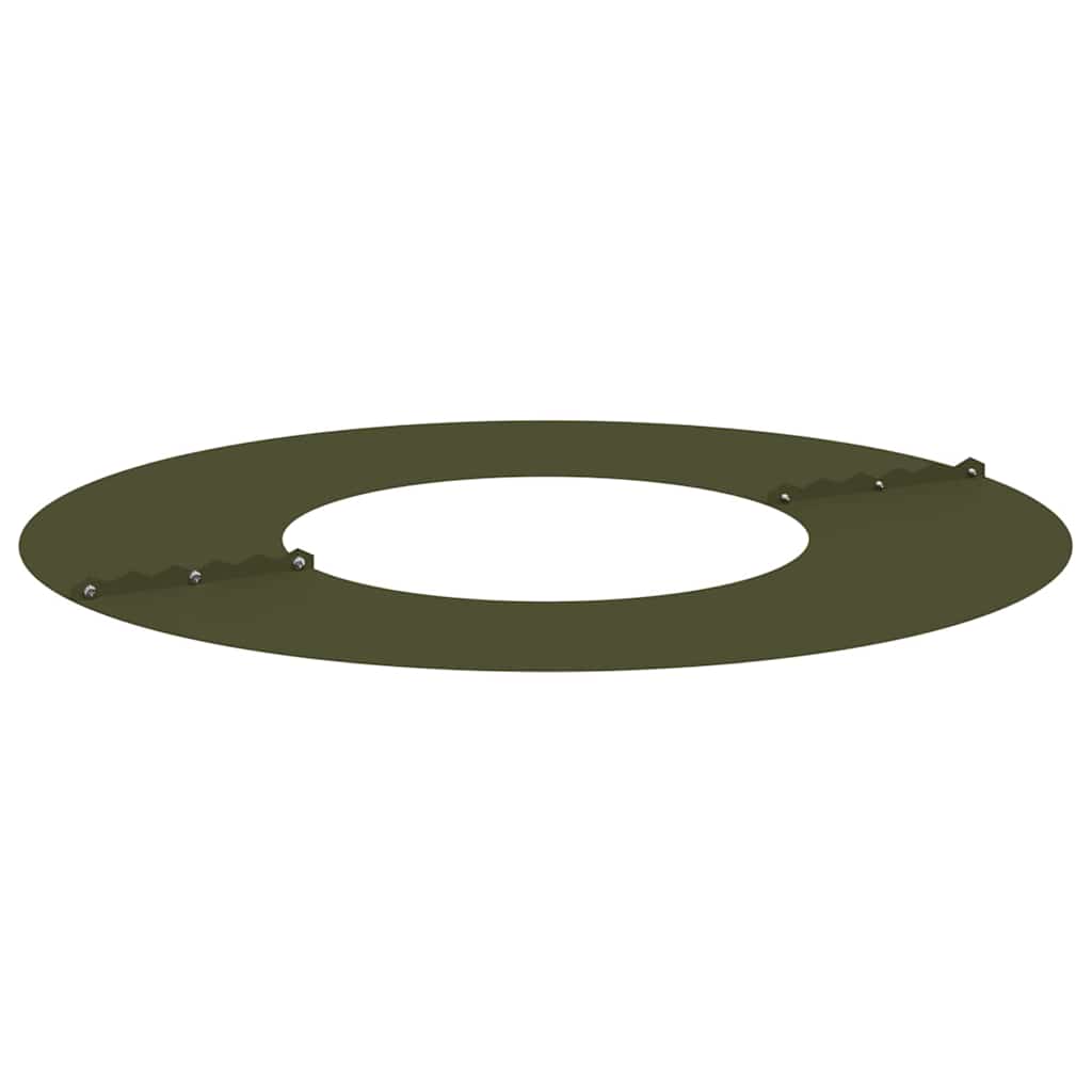lämplig för Flat Trädringar 5 pcs Olivgrön Ø30 / 60 cm Stål