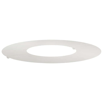 lämplig för Flat trädring Silver Ø30 / 60 cm Rostfritt stål