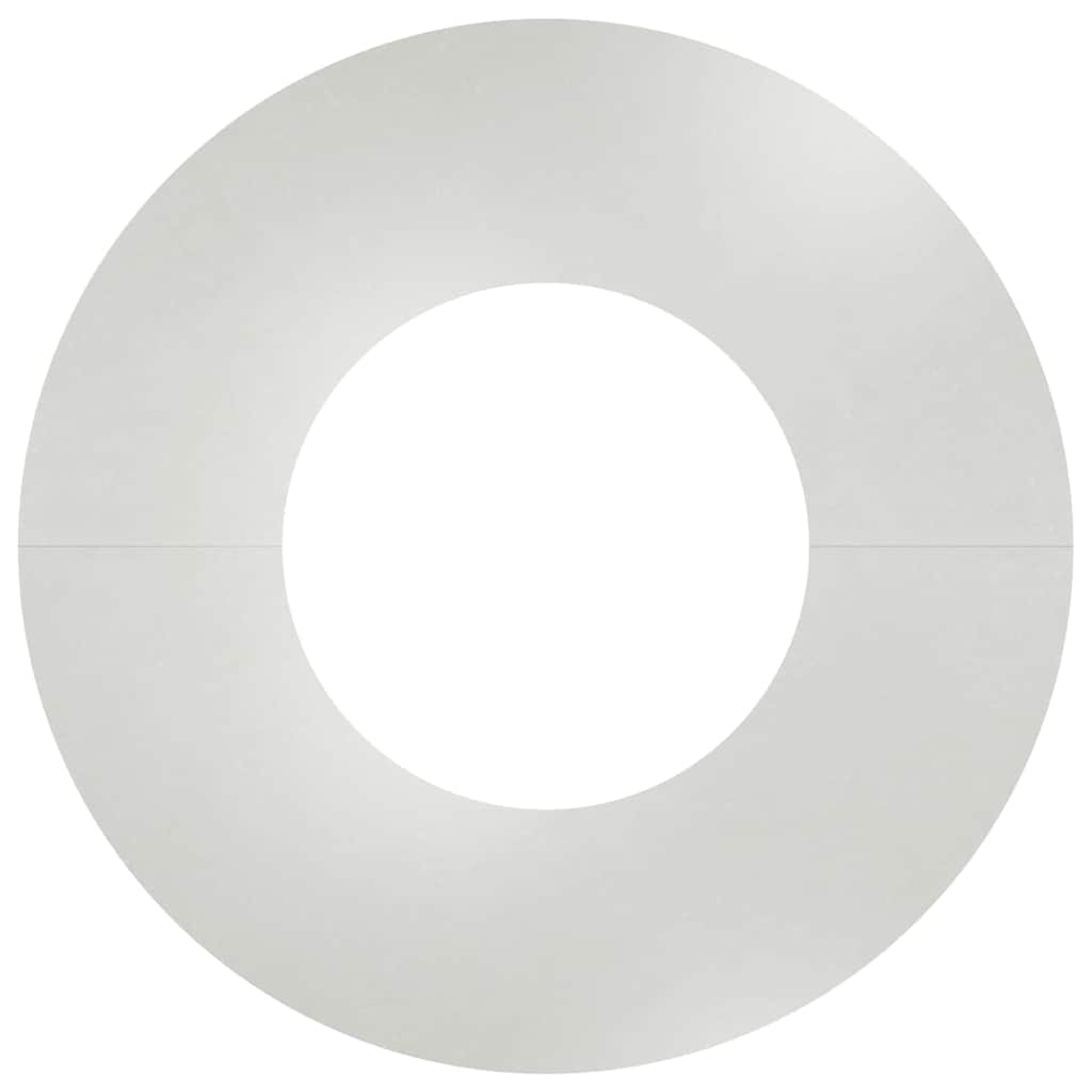 lämplig för Flat trädring Silver Ø30 / 60 cm Rostfritt stål