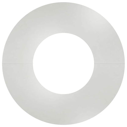 lämplig för Flat trädring Silver Ø30 / 60 cm Rostfritt stål
