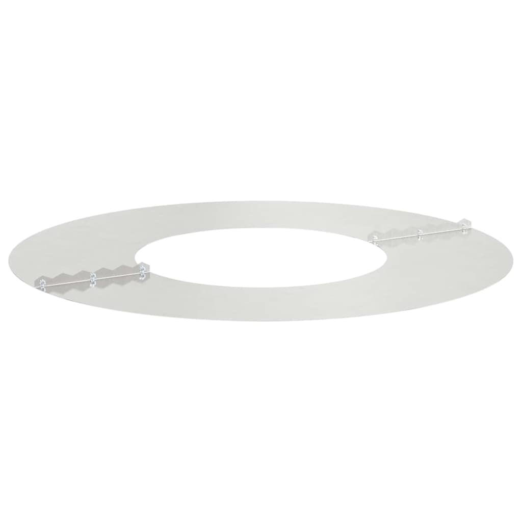 lämplig för Flat Trädringar 5 pcs Silver Ø30 / 60 cm