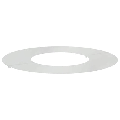 lämplig för Flat trädring Silver Ø30 / 60 cm Galvaniserat stål