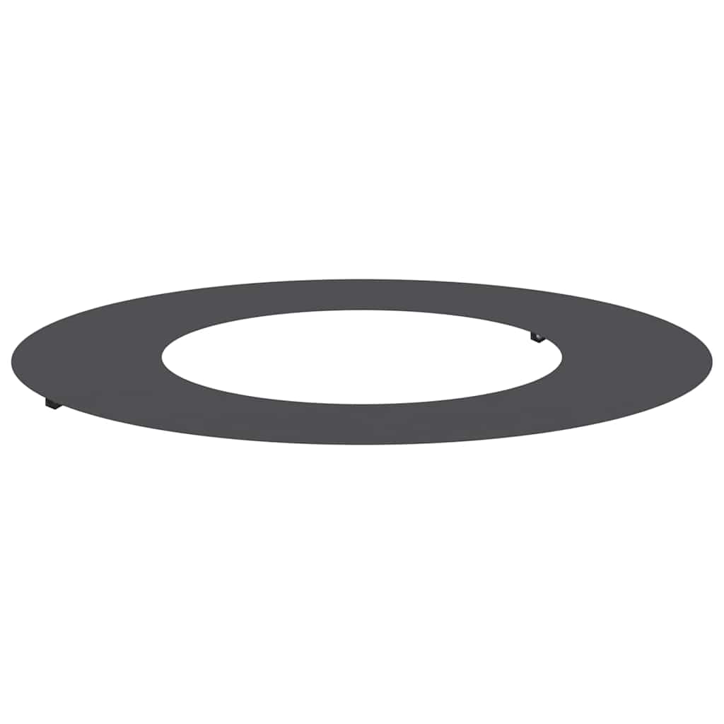 lämplig för Flat trädring Svart Ø40 / 70 cm Stål