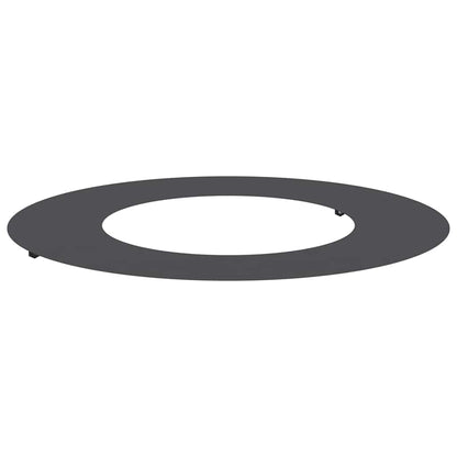lämplig för Flat trädring Svart Ø40 / 70 cm Stål